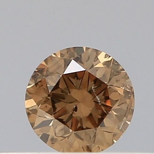 Loose Diamond - ROUND 0.23ct Fancy Brown I1: Loose Diamond - ROUND 0.23ct Fancy Brown I1 Source: Natural Shape: ROUND Carats: 0.23 Color: Fancy Brown Certification: NONE Video: