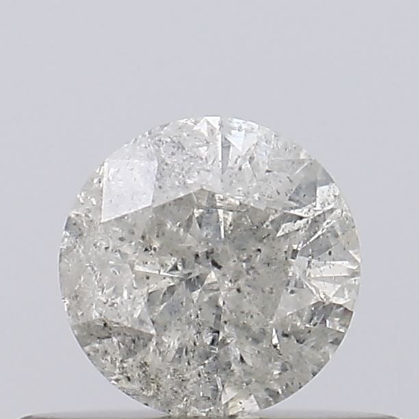 Loose Diamond - ROUND 0.35ct Salt and Pepper I3: Loose Diamond - ROUND 0.35ct Salt and Pepper I3 Source: Natural Shape: ROUND Carats: 0.35 Color: Salt and Pepper Certification: NONE Video: