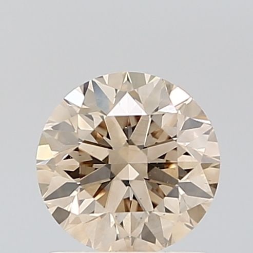 Loose Diamond - ROUND 1.04ct Fancy Light Brown VS1: Loose Diamond - ROUND 1.04ct Fancy Light Brown VS1 Source: Natural Shape: ROUND Carats: 1.04 Color: Fancy Light Brown Certification: NONE Video: