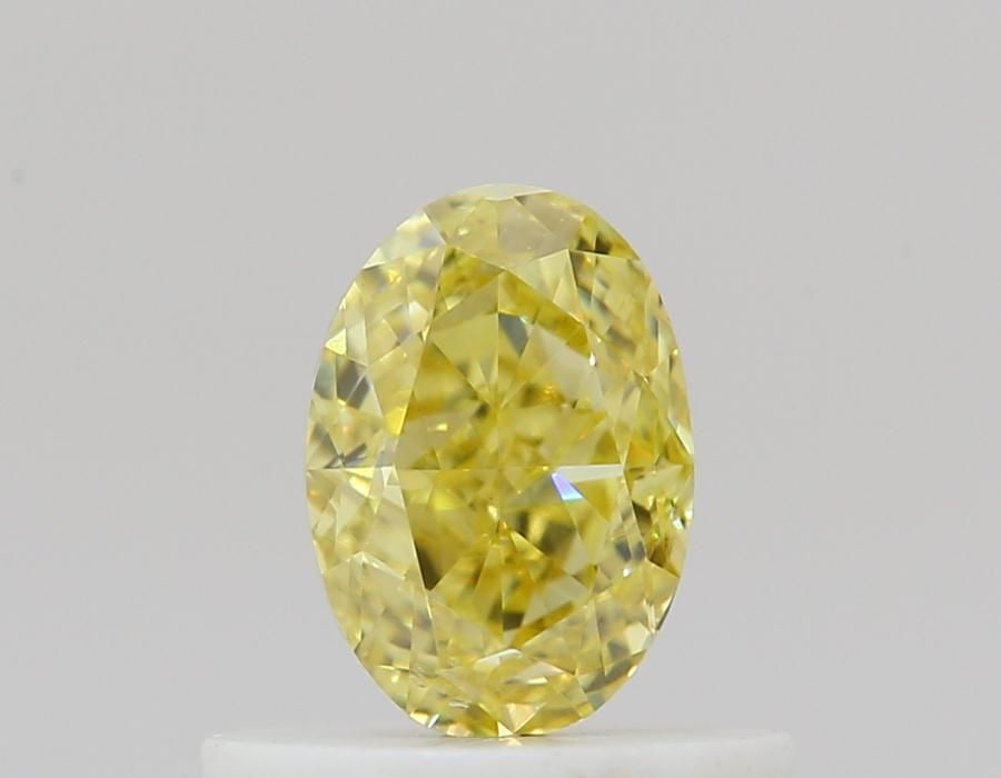 Loose Diamond - OVAL 0.5ct Fancy Intense Yellow SI1: Loose Diamond - OVAL 0.5ct Fancy Intense Yellow SI1 Source: Natural Shape: OVAL Carats: 0.5 Color: Fancy Intense Yellow Certification: GIA Video: