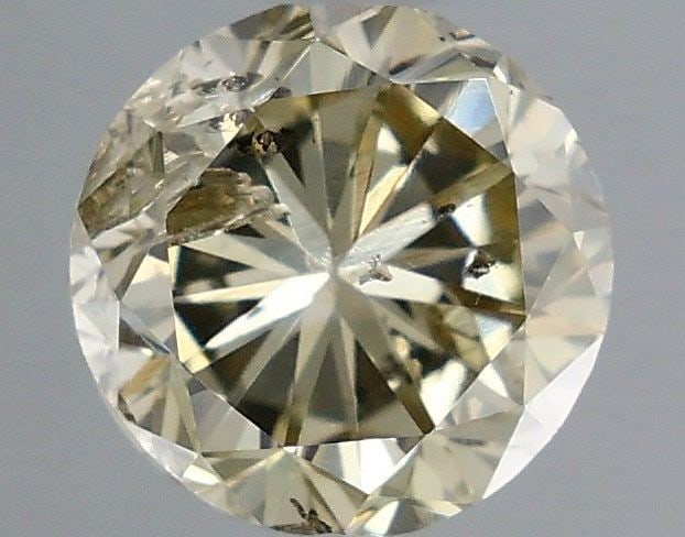 Loose Diamond - ROUND 0.46ct Fancy Brownish Greenish Yellow (1 of 1)