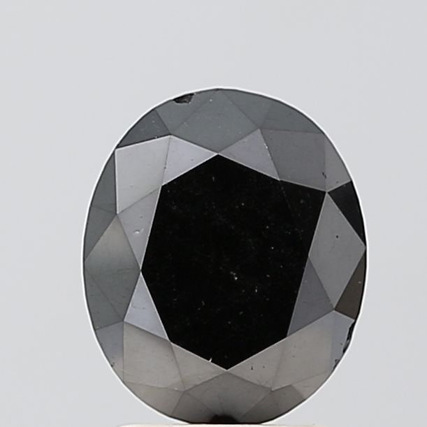 Loose Diamond - OVAL 2.24ct Fancy Black VVS2: Loose Diamond - OVAL 2.24ct Fancy Black VVS2 Source: Natural Shape: OVAL Carats: 2.24 Color: Fancy Black Certification: NONE Video: