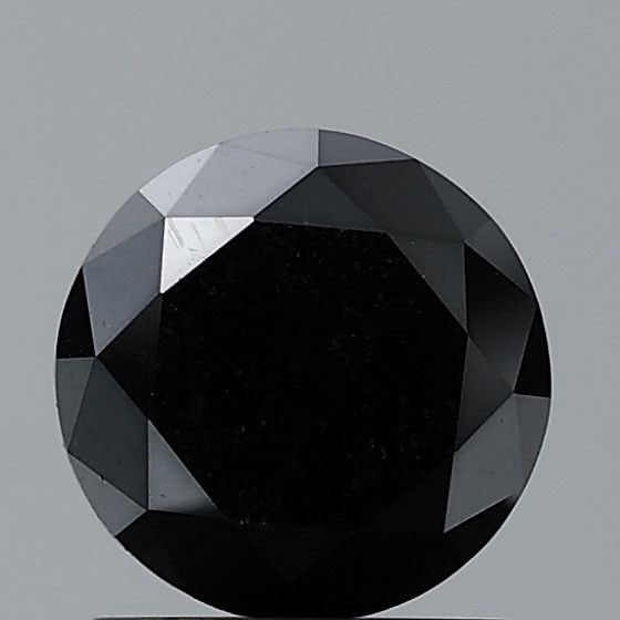 Loose Diamond - ROUND 0.45ct Fancy Black VVS2: Loose Diamond - ROUND 0.45ct Fancy Black VVS2 Source: Natural Shape: ROUND Carats: 0.45 Color: Fancy Black Certification: NONE Video: