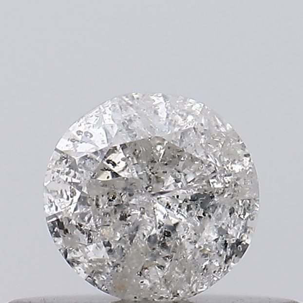 Loose Diamond - ROUND 0.27ct Salt and Pepper I3: Loose Diamond - ROUND 0.27ct Salt and Pepper I3 Source: Natural Shape: ROUND Carats: 0.27 Color: Salt and Pepper Certification: NONE Video: