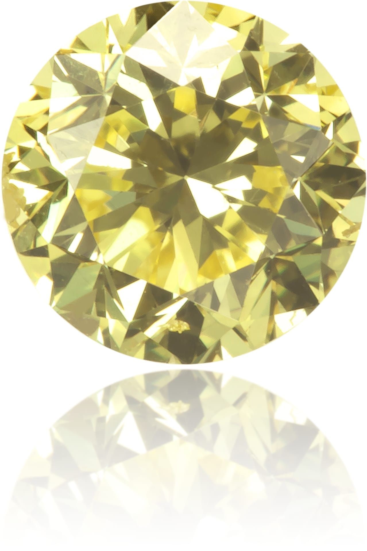 Loose Diamond - ROUND 0.68ct Fancy Intense Yellow SI2: Loose Diamond - ROUND 0.68ct Fancy Intense Yellow SI2 Source: Natural Shape: ROUND Carats: 0.68 Color: Fancy Intense Yellow Certification: NONE Video:
