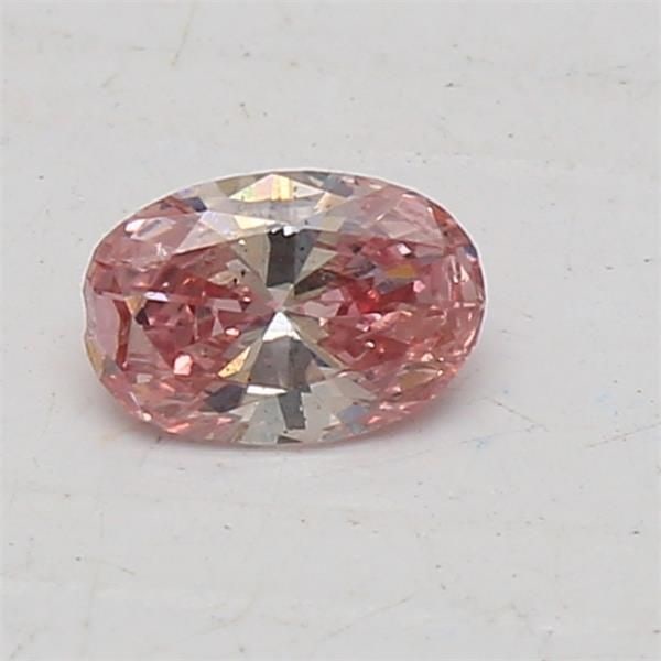 Loose Diamond - OVAL 0.14ct Fancy Intense Pink (1 of 1)