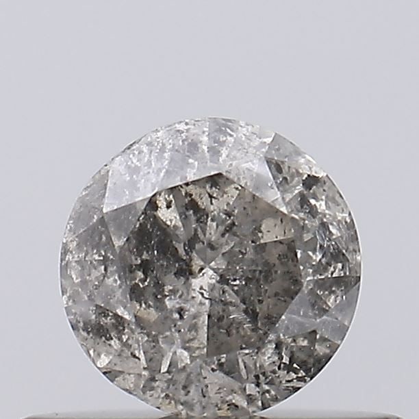 Loose Diamond - ROUND 0.35ct Salt and Pepper I3: Loose Diamond - ROUND 0.35ct Salt and Pepper I3 Source: Natural Shape: ROUND Carats: 0.35 Color: Salt and Pepper Certification: NONE Video: