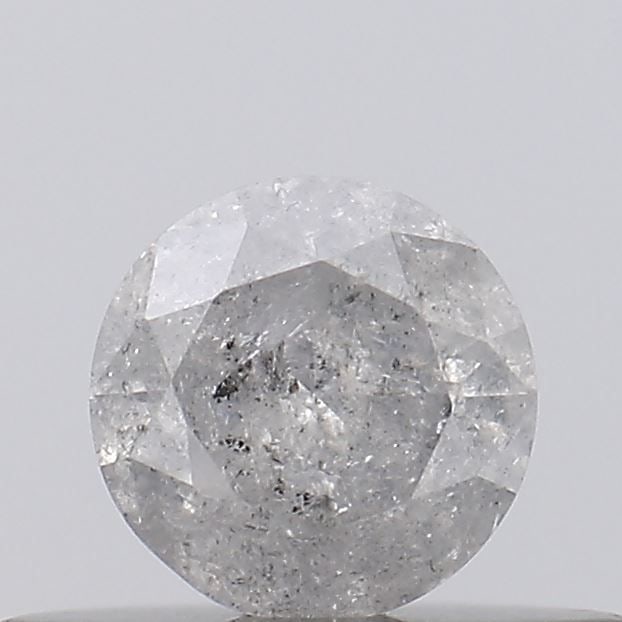 Loose Diamond - ROUND 0.23ct Salt and Pepper I3: Loose Diamond - ROUND 0.23ct Salt and Pepper I3 Source: Natural Shape: ROUND Carats: 0.23 Color: Salt and Pepper Certification: NONE Video: