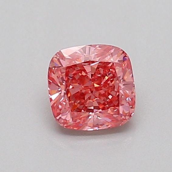 Loose Diamond - CUSHION MODIFIED 0.57ct Fancy Vivid Pink VS1: Loose Diamond - CUSHION MODIFIED 0.57ct Fancy Vivid Pink VS1 Source: This is a real non-mined Diamond that has been grown in a lab Shape: CUSHION MODIFIED Carats: 0.57 Color: Fancy Vivid Pink Certific