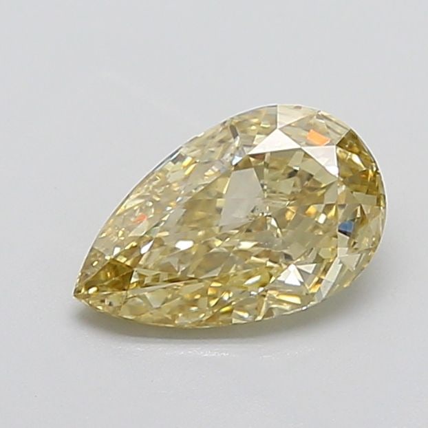 Loose Diamond - PEAR 2.0ct Fancy Gray Yellow VS1: Loose Diamond - PEAR 2.0ct Fancy Gray Yellow VS1 Source: This is a real non-mined Diamond that has been grown in a lab Shape: PEAR Carats: 2.0 Color: Fancy Gray Yellow Certification: IGI Video: