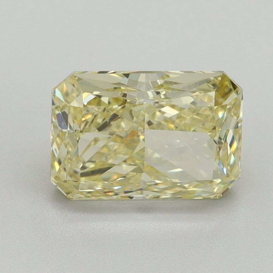 Loose Diamond - RADIANT 2.26ct Fancy Vivid Yellow VS1: Loose Diamond - RADIANT 2.26ct Fancy Vivid Yellow VS1 Source: This is a real non-mined Diamond that has been grown in a lab Shape: RADIANT Carats: 2.26 Color: Fancy Vivid Yellow Certification: IGI Vid