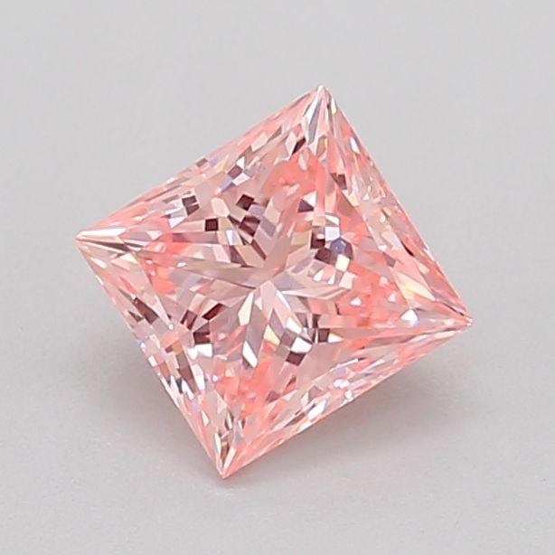 Loose Diamond - PRINCESS 0.91ct Fancy Intense Pink VS1: Loose Diamond - PRINCESS 0.91ct Fancy Intense Pink VS1 Source: This is a real non-mined Diamond that has been grown in a lab Shape: PRINCESS Carats: 0.91 Color: Fancy Intense Pink Certification: IGI V