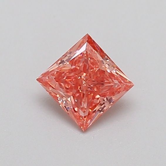 Loose Diamond - PRINCESS 0.32ct Fancy Vivid Pink VS2: Loose Diamond - PRINCESS 0.32ct Fancy Vivid Pink VS2 Source: This is a real non-mined Diamond that has been grown in a lab Shape: PRINCESS Carats: 0.32 Color: Fancy Vivid Pink Certification: IGI Video