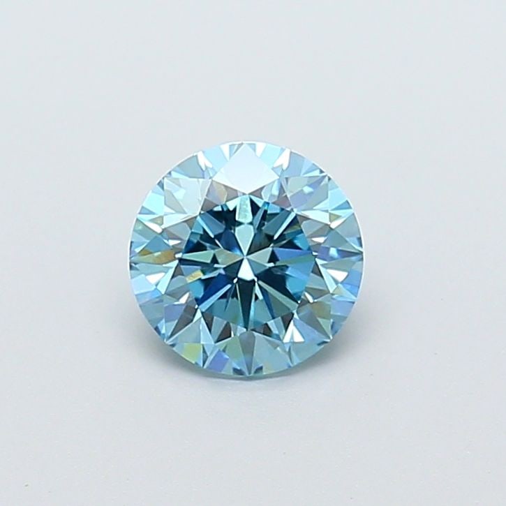 Loose Diamond - ROUND 1.02ct Fancy Vivid Blue VS1: Loose Diamond - ROUND 1.02ct Fancy Vivid Blue VS1 Source: This is a real non-mined Diamond that has been grown in a lab Shape: ROUND Carats: 1.02 Color: Fancy Vivid Blue Certification: IGI Video:
