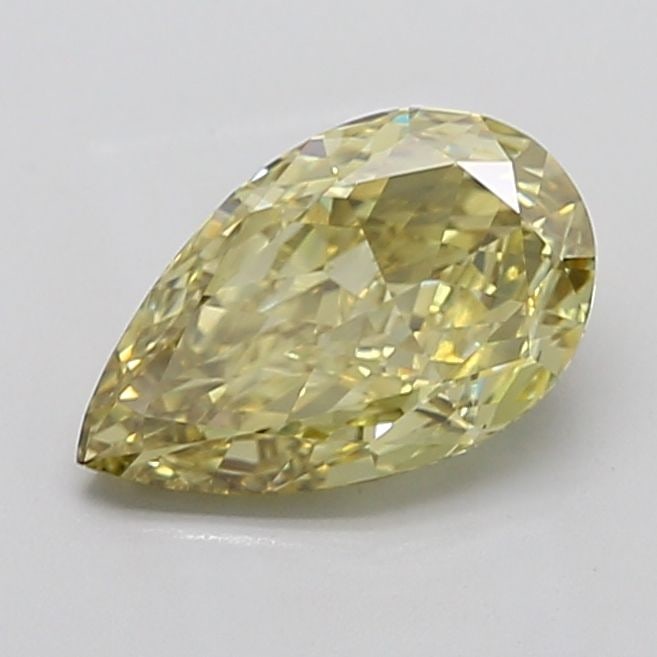 Loose Diamond - PEAR 3.07ct Fancy Gray Yellow VS2: Loose Diamond - PEAR 3.07ct Fancy Gray Yellow VS2 Source: This is a real non-mined Diamond that has been grown in a lab Shape: PEAR Carats: 3.07 Color: Fancy Gray Yellow Certification: IGI Video:
