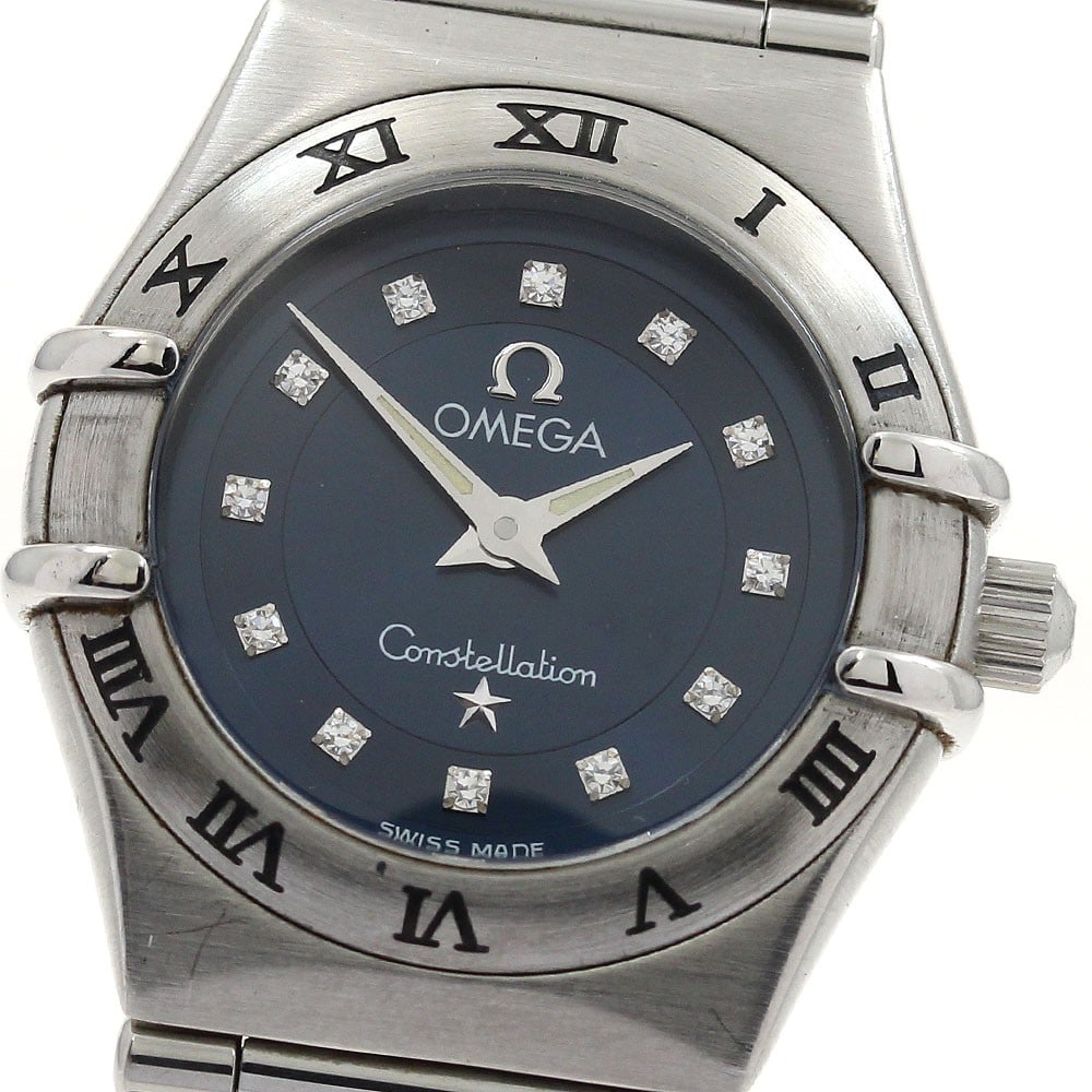 Omega Constellation 1563.85 Ladies Quartz Stainless Steel Watch (1 of 6)