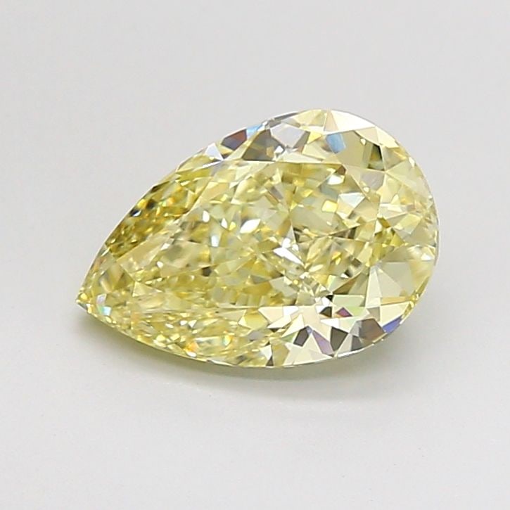 Loose Diamond - PEAR 2.05ct Fancy Yellow VS1: Loose Diamond - PEAR 2.05ct Fancy Yellow VS1 Source: This is a real non-mined Diamond that has been grown in a lab Shape: PEAR Carats: 2.05 Color: Fancy Yellow Certification: IGI Video: