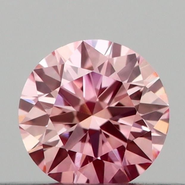 Loose Diamond - ROUND 0.22ct Fancy Vivid Pink VVS2: Loose Diamond - ROUND 0.22ct Fancy Vivid Pink VVS2 Source: This is a real non-mined Diamond that has been grown in a lab Shape: ROUND Carats: 0.22 Color: Fancy Vivid Pink Certification: IGI Video: