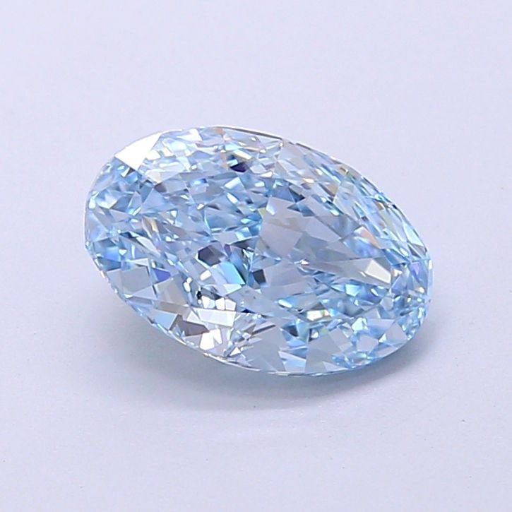 Loose Diamond - OVAL 1.89ct Fancy Vivid Blue VVS2: Loose Diamond - OVAL 1.89ct Fancy Vivid Blue VVS2 Source: This is a real non-mined Diamond that has been grown in a lab Shape: OVAL Carats: 1.89 Color: Fancy Vivid Blue Certification: IGI Video: