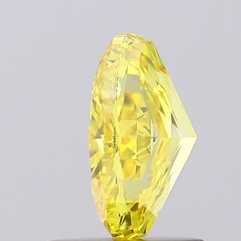 Loose Diamond - OVAL 1.14ct Fancy Vivid Yellow VS1: Loose Diamond - OVAL 1.14ct Fancy Vivid Yellow VS1 Source: This is a real non-mined Diamond that has been grown in a lab Shape: OVAL Carats: 1.14 Color: Fancy Vivid Yellow Certification: IGI Video: