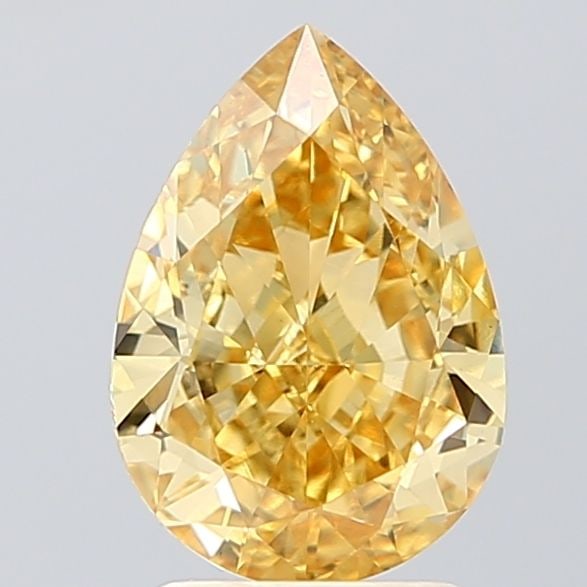 Loose Diamond - PEAR 2.04ct Yellow VS1: Loose Diamond - PEAR 2.04ct Yellow VS1 Source: This is a real non-mined Diamond that has been grown in a lab Shape: PEAR Carats: 2.04 Color: Yellow Certification: NONE Video: Video Link The Diamond
