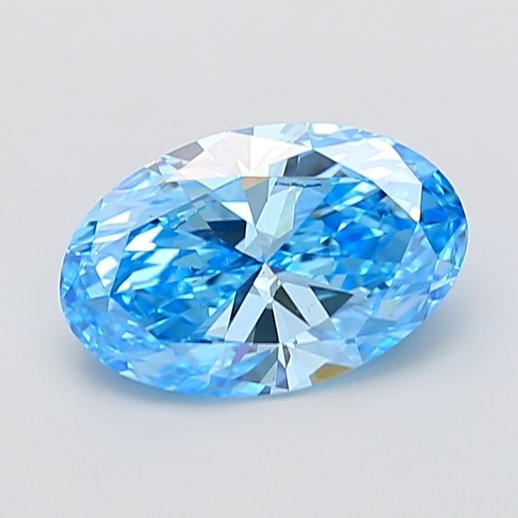 Loose Diamond - OVAL 3.0ct Fancy Vivid Blue VS2: Loose Diamond - OVAL 3.0ct Fancy Vivid Blue VS2 Source: This is a real non-mined Diamond that has been grown in a lab Shape: OVAL Carats: 3.0 Color: Fancy Vivid Blue Certification: IGI Video:
