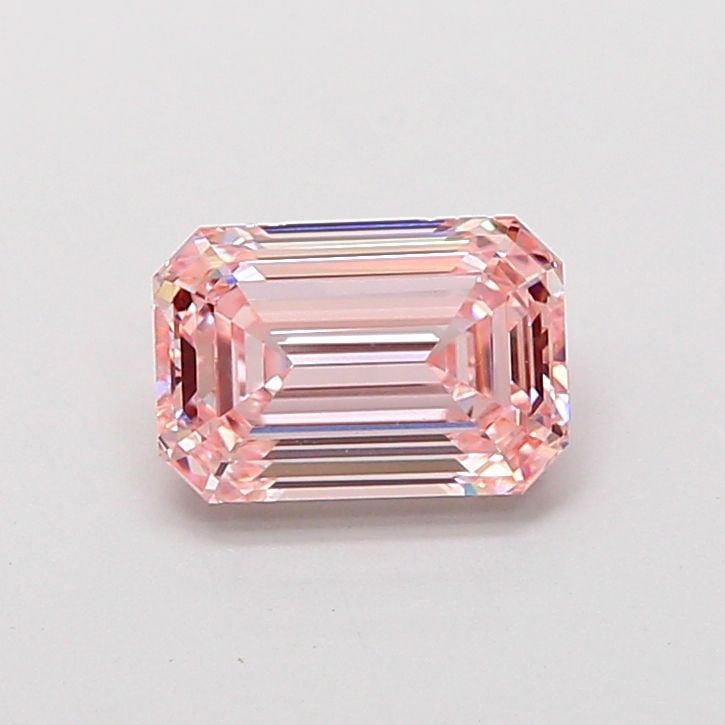 Loose Diamond - EMERALD 1.59ct Fancy Intense Pink VVS2: Loose Diamond - EMERALD 1.59ct Fancy Intense Pink VVS2 Source: This is a real non-mined Diamond that has been grown in a lab Shape: EMERALD Carats: 1.59 Color: Fancy Intense Pink Certification: IGI Vi