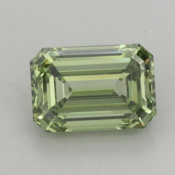 Loose Diamond - EMERALD 1.02ct Fancy Vivid Green VS1: Loose Diamond - EMERALD 1.02ct Fancy Vivid Green VS1 Source: This is a real non-mined Diamond that has been grown in a lab Shape: EMERALD Carats: 1.02 Color: Fancy Vivid Green Certification: IGI Video