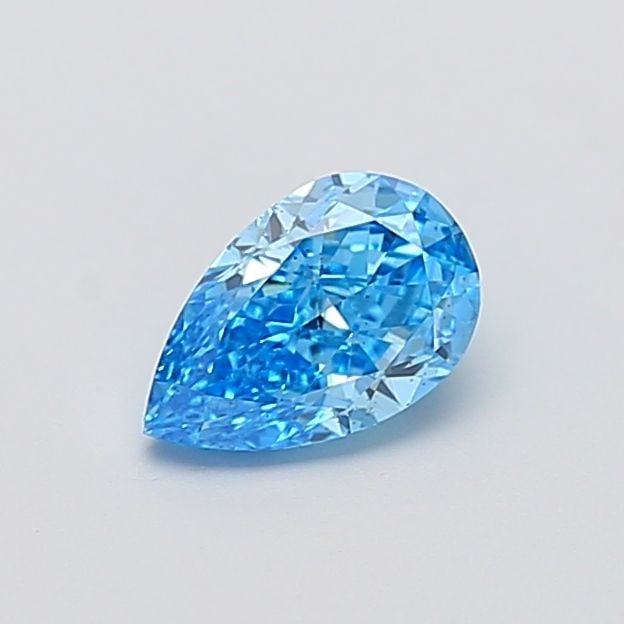 Loose Diamond - PEAR 1.01ct Fancy Vivid Blue SI1: Loose Diamond - PEAR 1.01ct Fancy Vivid Blue SI1 Source: This is a real non-mined Diamond that has been grown in a lab Shape: PEAR Carats: 1.01 Color: Fancy Vivid Blue Certification: IGI Video: