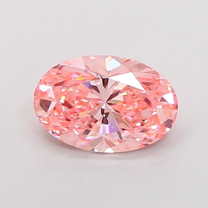 Loose Diamond - OVAL 2.64ct Fancy Vivid Pink VS1: Loose Diamond - OVAL 2.64ct Fancy Vivid Pink VS1 Source: This is a real non-mined Diamond that has been grown in a lab Shape: OVAL Carats: 2.64 Color: Fancy Vivid Pink Certification: IGI Video: