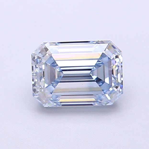 Loose Diamond - EMERALD 1.02ct Fancy Blue VVS2: Loose Diamond - EMERALD 1.02ct Fancy Blue VVS2 Source: This is a real non-mined Diamond that has been grown in a lab Shape: EMERALD Carats: 1.02 Color: Fancy Blue Certification: IGI Video: