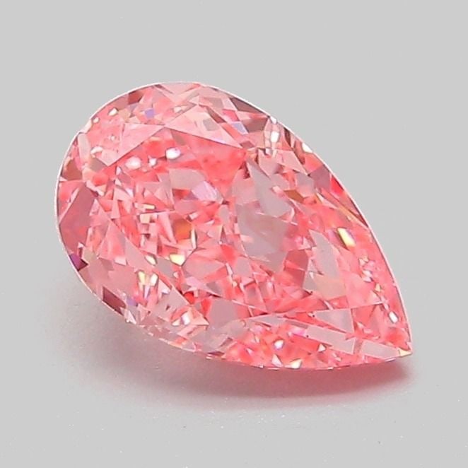 Loose Diamond - PEAR 1.07ct Fancy Vivid Pink VVS2: Loose Diamond - PEAR 1.07ct Fancy Vivid Pink VVS2 Source: This is a real non-mined Diamond that has been grown in a lab Shape: PEAR Carats: 1.07 Color: Fancy Vivid Pink Certification: IGI Video: