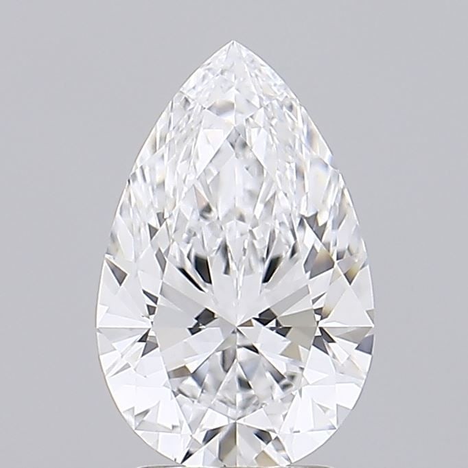 Loose Diamond - PEAR 1.58ct D VVS1: Loose Diamond - PEAR 1.58ct D VVS1 Source: This is a real non-mined Diamond that has been grown in a lab Shape: PEAR Carats: 1.58 Color: D Clarity: VVS1 Certification: GCAL Video: Video Link The