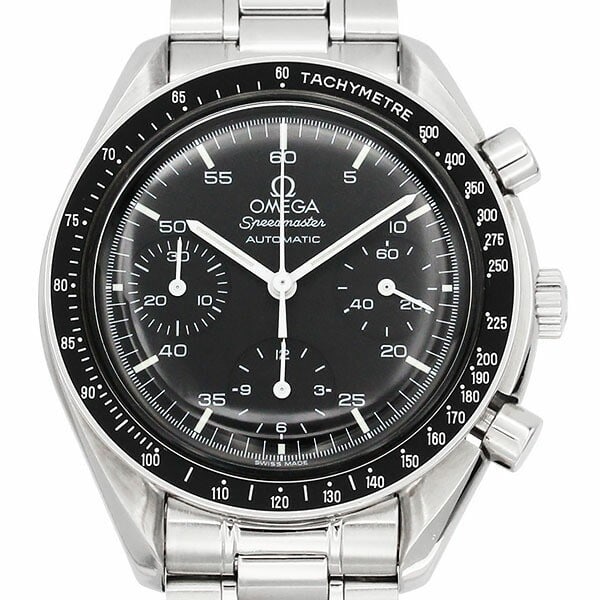 OMEGA Speedmaster 3510.50 Automatic Stainless Steel Men's Wristwatch 39mm: OMEGA Speedmaster 3510.50 Automatic Stainless Steel Men's Wristwatch 39mm This Omega Speedmaster Chronograph 3510.50 is a classic men's wristwatch featuring a stainless steel case and bracelet, comple