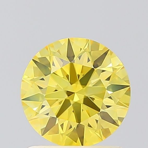 Ideal Loose Diamond - ROUND 1.02ct Fancy Vivid Yellow VVS2: Ideal Loose Diamond - ROUND 1.02ct Fancy Vivid Yellow VVS2 Source: This is a real non-mined Diamond that has been grown in a lab Shape: ROUND Carats: 1.02 Color: Fancy Vivid Yellow Certification: IGI 