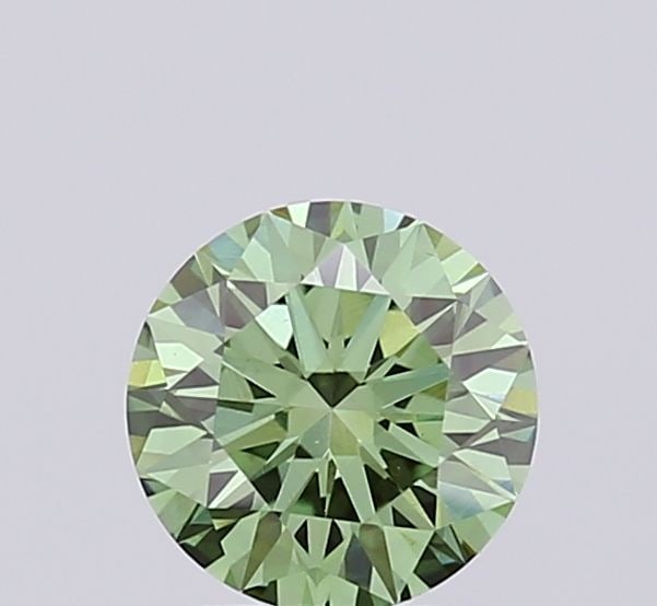 Ideal Loose Diamond - ROUND 1.03ct Fancy Vivid Green VS1: Ideal Loose Diamond - ROUND 1.03ct Fancy Vivid Green VS1 Source: This is a real non-mined Diamond that has been grown in a lab Shape: ROUND Carats: 1.03 Color: Fancy Vivid Green Certification: IGI Vid