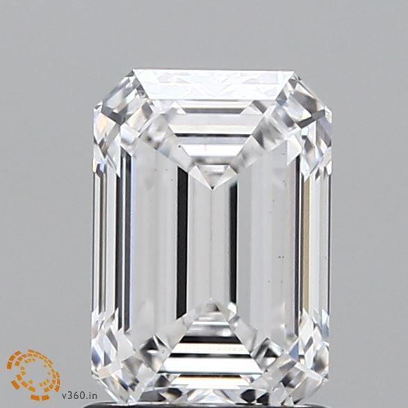 Loose Diamond - EMERALD 1.53ct D VS1: Loose Diamond - EMERALD 1.53ct D VS1 Source: This is a real non-mined Diamond that has been grown in a lab Shape: EMERALD Carats: 1.53 Color: D Clarity: VS1 Certification: IGI Video: