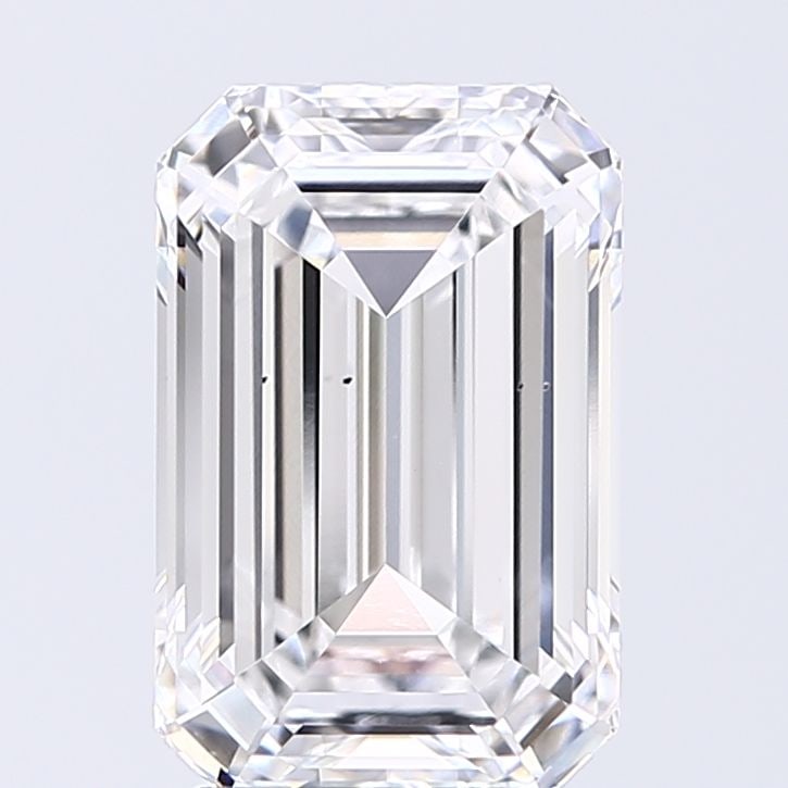 Loose Diamond - EMERALD 3.01ct D SI1: Loose Diamond - EMERALD 3.01ct D SI1 Source: This is a real non-mined Diamond that has been grown in a lab Shape: EMERALD Carats: 3.01 Color: D Clarity: SI1 Certification: GIA Video: