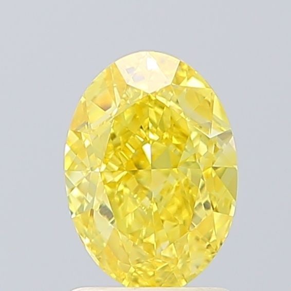 Loose Diamond - OVAL 1.62ct Fancy Vivid Yellow VS1: Loose Diamond - OVAL 1.62ct Fancy Vivid Yellow VS1 Source: This is a real non-mined Diamond that has been grown in a lab Shape: OVAL Carats: 1.62 Color: Fancy Vivid Yellow Certification: IGI Video: