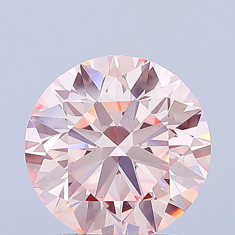 Ideal Loose Diamond - ROUND 2.56ct Fancy Intense Pink VS2: Ideal Loose Diamond - ROUND 2.56ct Fancy Intense Pink VS2 Source: This is a real non-mined Diamond that has been grown in a lab Shape: ROUND Carats: 2.56 Color: Fancy Intense Pink Certification: IGI V