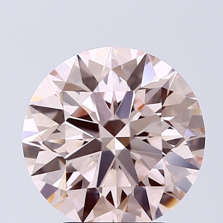 Ideal Loose Diamond - ROUND 3.02ct Fancy Pink VS1: Ideal Loose Diamond - ROUND 3.02ct Fancy Pink VS1 Source: This is a real non-mined Diamond that has been grown in a lab Shape: ROUND Carats: 3.02 Color: Fancy Pink Certification: IGI Video: