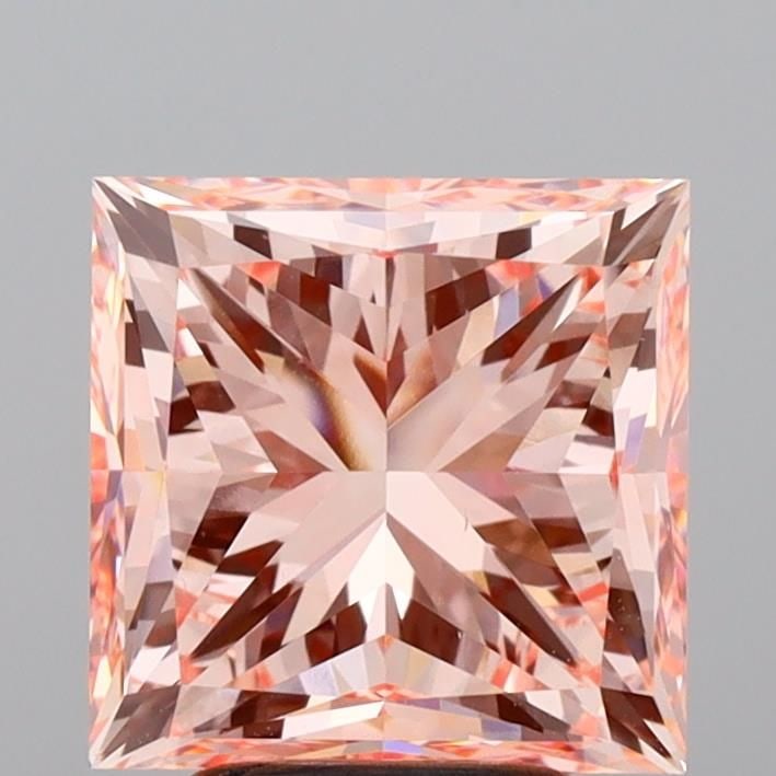 Loose Diamond - PRINCESS 4.5ct Fancy Intense Pink VS1: Loose Diamond - PRINCESS 4.5ct Fancy Intense Pink VS1 Source: This is a real non-mined Diamond that has been grown in a lab Shape: PRINCESS Carats: 4.5 Color: Fancy Intense Pink Certification: IGI Vid
