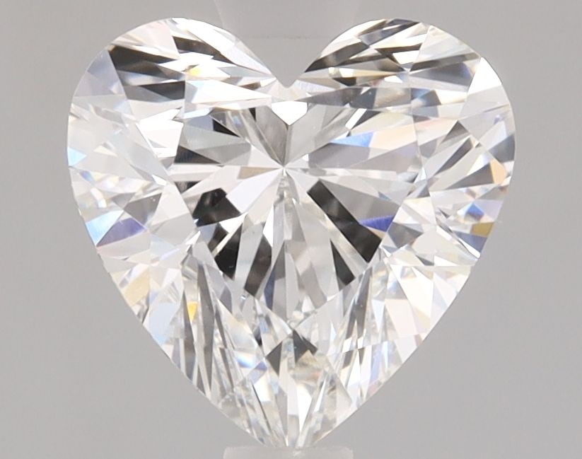 Loose Diamond - HEART 1.26ct F VVS2: Loose Diamond - HEART 1.26ct F VVS2 Source: This is a real non-mined Diamond that has been grown in a lab Shape: HEART Carats: 1.26 Color: F Clarity: VVS2 Certification: IGI Video: