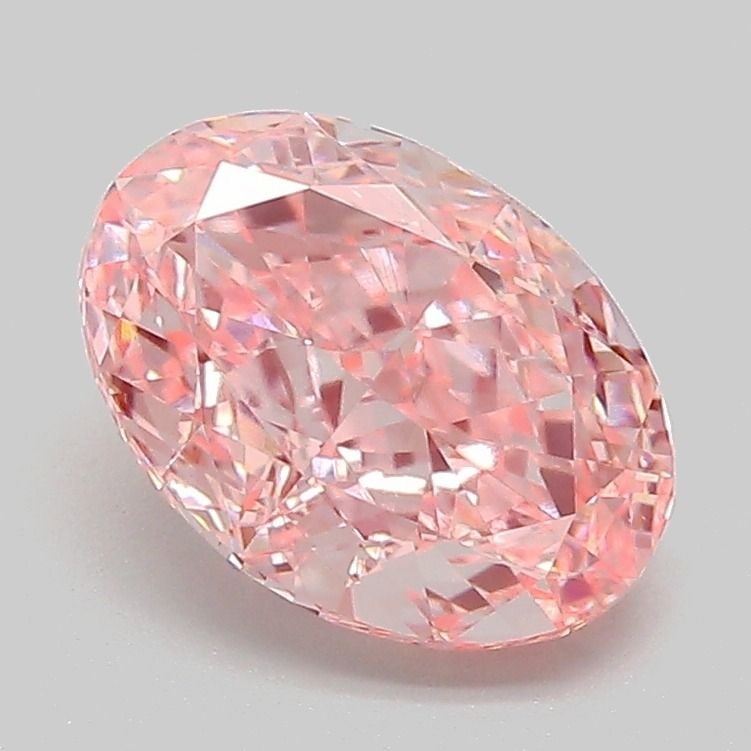 Loose Diamond - OVAL 1.93ct Fancy Vivid Pink VVS2: Loose Diamond - OVAL 1.93ct Fancy Vivid Pink VVS2 Source: This is a real non-mined Diamond that has been grown in a lab Shape: OVAL Carats: 1.93 Color: Fancy Vivid Pink Certification: IGI Video: