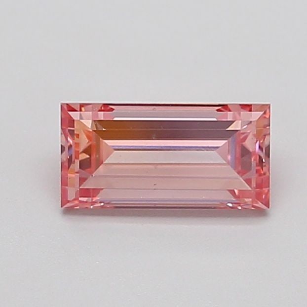 Loose Diamond - BAGUETTE 1.02ct Fancy Intense Pink VS2: Loose Diamond - BAGUETTE 1.02ct Fancy Intense Pink VS2 Source: This is a real non-mined Diamond that has been grown in a lab Shape: BAGUETTE Carats: 1.02 Color: Fancy Intense Pink Certification: IGI V