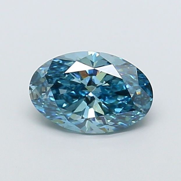 Loose Diamond - OVAL 2.08ct Fancy Vivid Blue VS2: Loose Diamond - OVAL 2.08ct Fancy Vivid Blue VS2 Source: This is a real non-mined Diamond that has been grown in a lab Shape: OVAL Carats: 2.08 Color: Fancy Vivid Blue Certification: IGI Video: