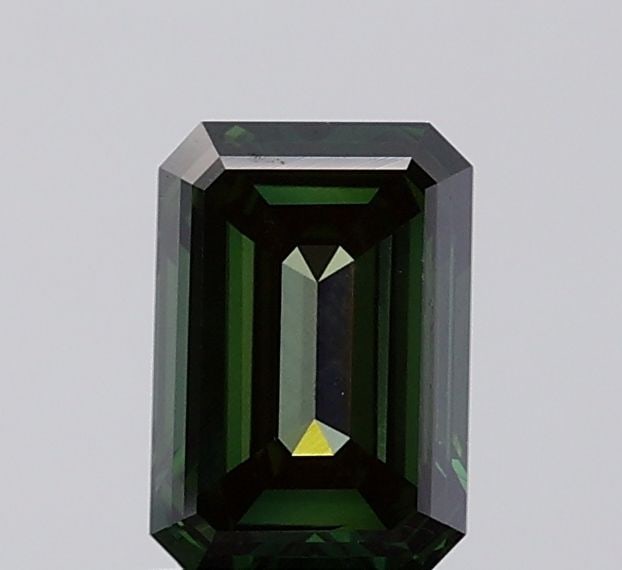 Loose Diamond - EMERALD 1.19ct Fancy Deep Green VS1: Loose Diamond - EMERALD 1.19ct Fancy Deep Green VS1 Source: This is a real non-mined Diamond that has been grown in a lab Shape: EMERALD Carats: 1.19 Color: Fancy Deep Green Certification: IGI Video: