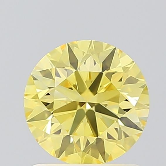Loose Diamond - ROUND 1.05ct Fancy Vivid Yellow VS1: Loose Diamond - ROUND 1.05ct Fancy Vivid Yellow VS1 Source: This is a real non-mined Diamond that has been grown in a lab Shape: ROUND Carats: 1.05 Color: Fancy Vivid Yellow Certification: IGI Video: