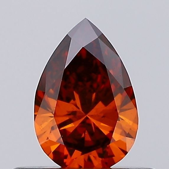 Loose Diamond - PEAR 0.34ct Fancy Deep Orange VS2: Loose Diamond - PEAR 0.34ct Fancy Deep Orange VS2 Source: This is a real non-mined Diamond that has been grown in a lab Shape: PEAR Carats: 0.34 Color: Fancy Deep Orange Certification: IGI Video:
