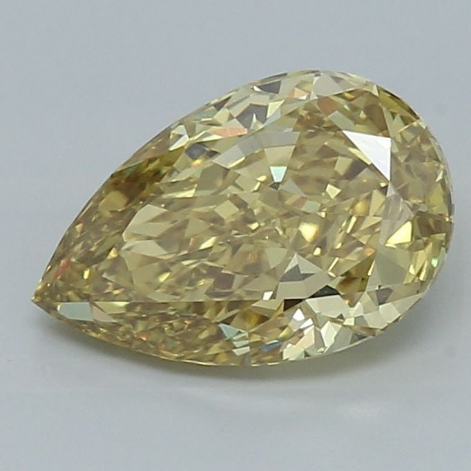 Loose Diamond - PEAR 3.02ct Fancy Vivid Yellow VS1: Loose Diamond - PEAR 3.02ct Fancy Vivid Yellow VS1 Source: This is a real non-mined Diamond that has been grown in a lab Shape: PEAR Carats: 3.02 Color: Fancy Vivid Yellow Certification: IGI Video: